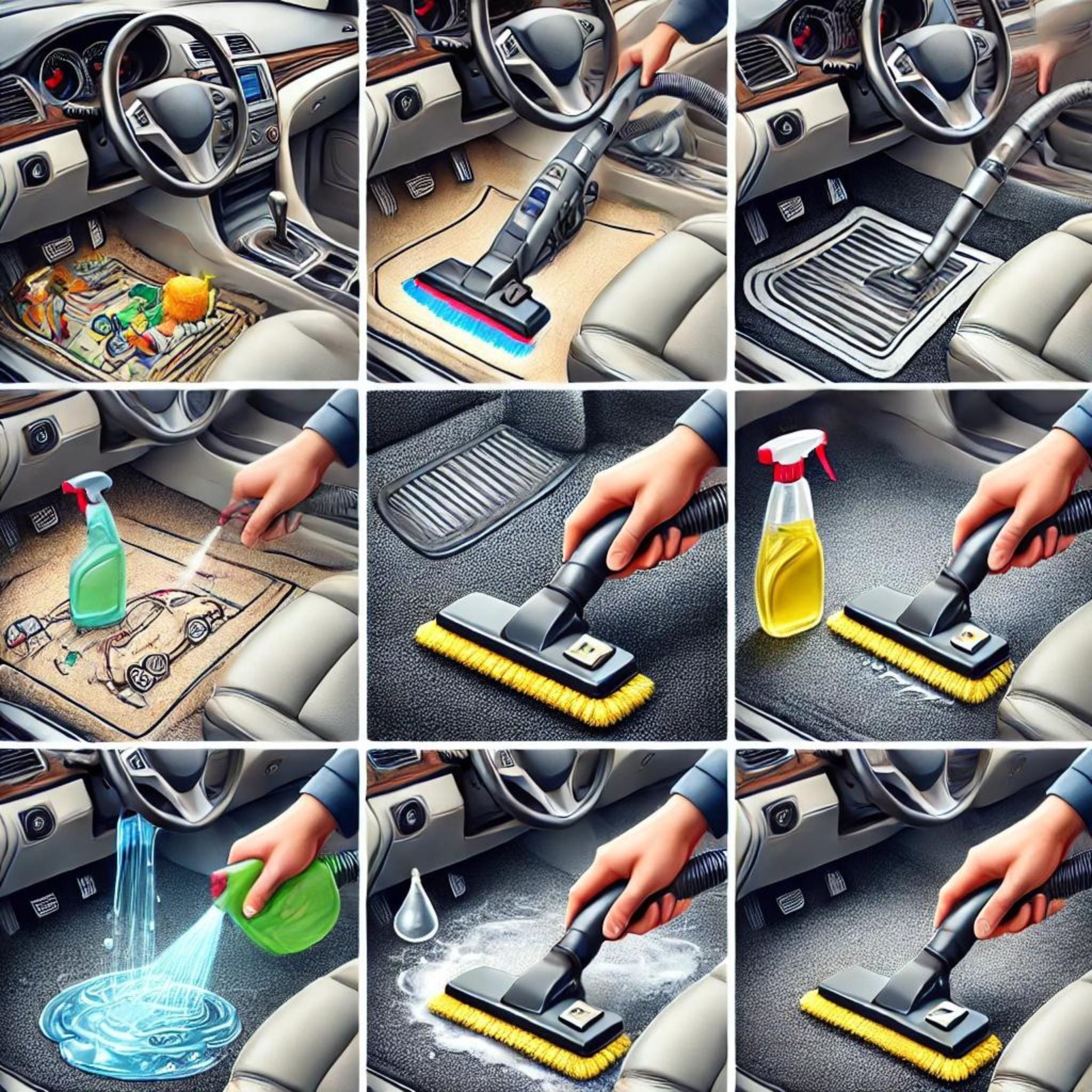 How to Clean Car Carpets: Step-by-Step Guide