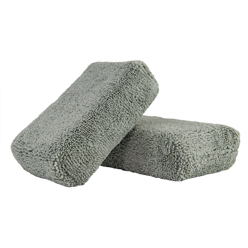 Chemical Guys - Workhorse Premium Grade Microfiber Applicator (Metal) Gray