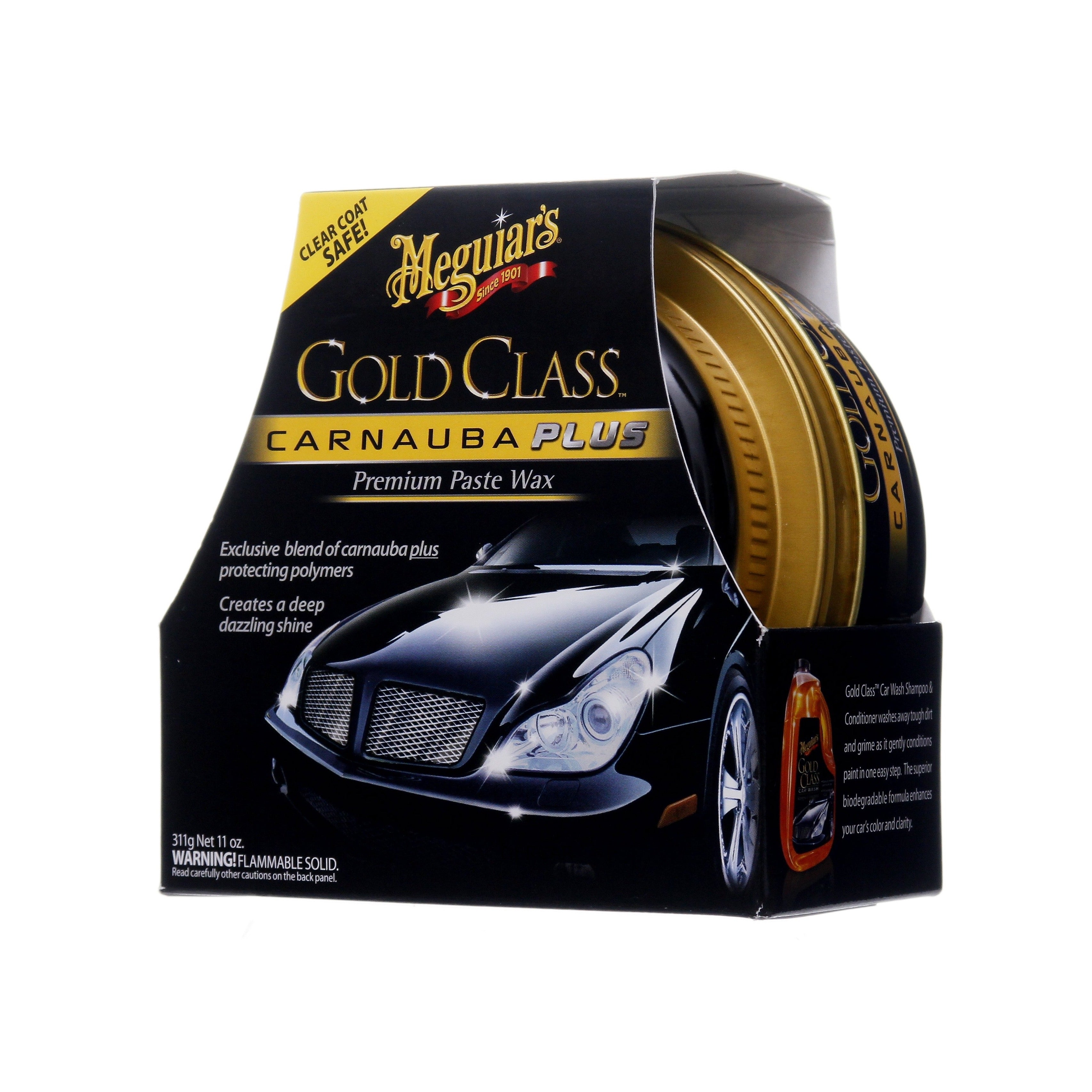 Meguiars Gold Class Carnauba Plus Premium Paste Wax 311g