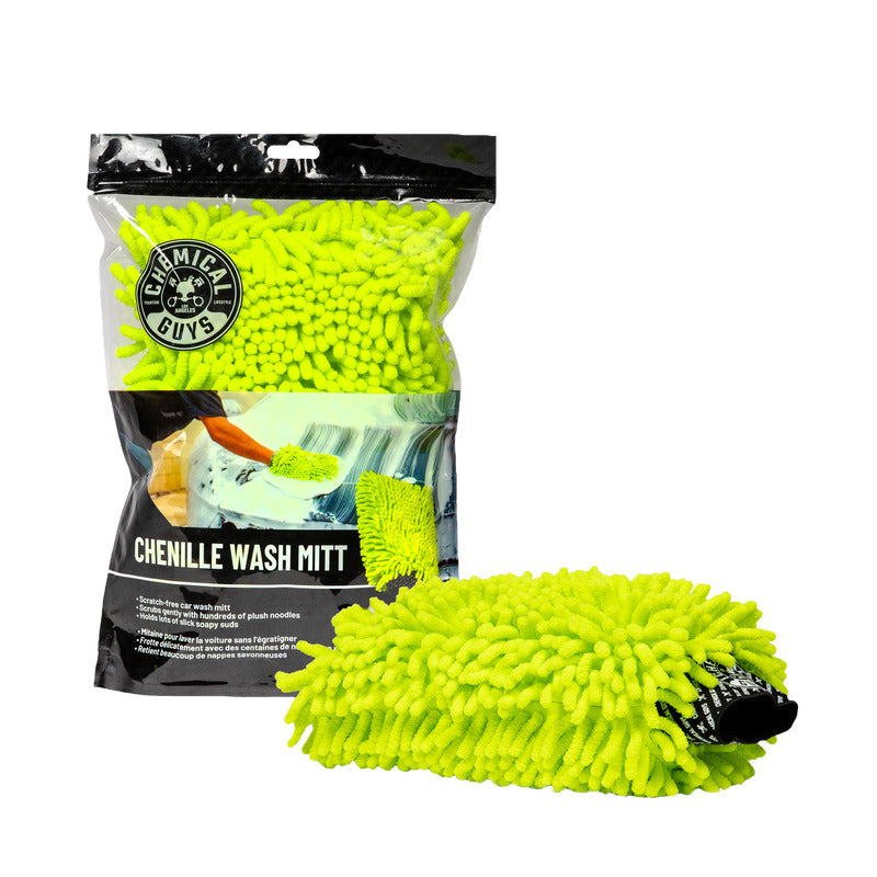 Chemical Guys Chenille Microfiber Premium Scratch Free Wash Mitt