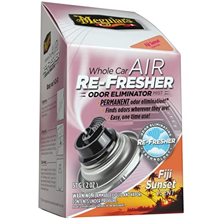 Meguiars Whole Car Air Re-Fresher Odour Eliminator Fiji Sunset Scent 59ML